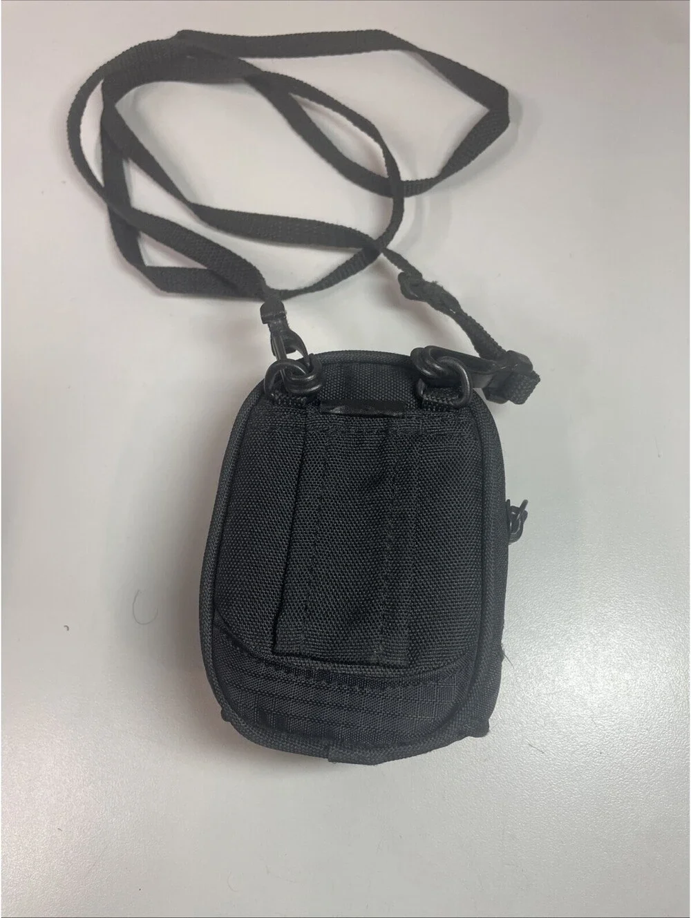 Lowepro, Black Mini Fabric Camera Bag with Shoulder Strap